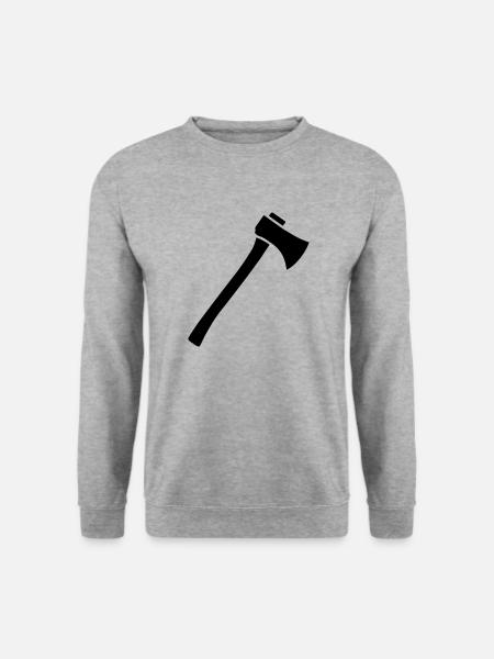 Hache - Sweat-shirt Unisexe - gris chiné
