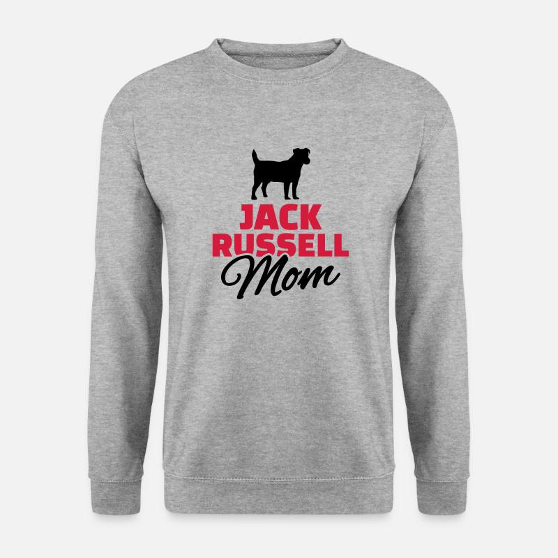Jack Russel Mom - Unisex Sweatshirt - salt & pepper