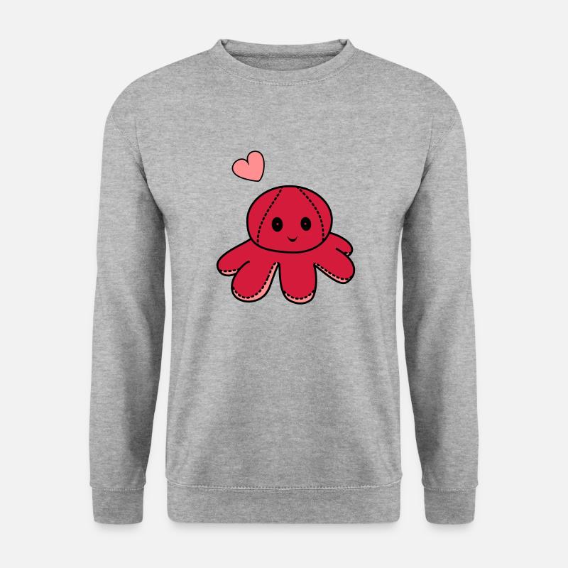 Octopus v2 - Unisex Sweatshirt - salt & pepper