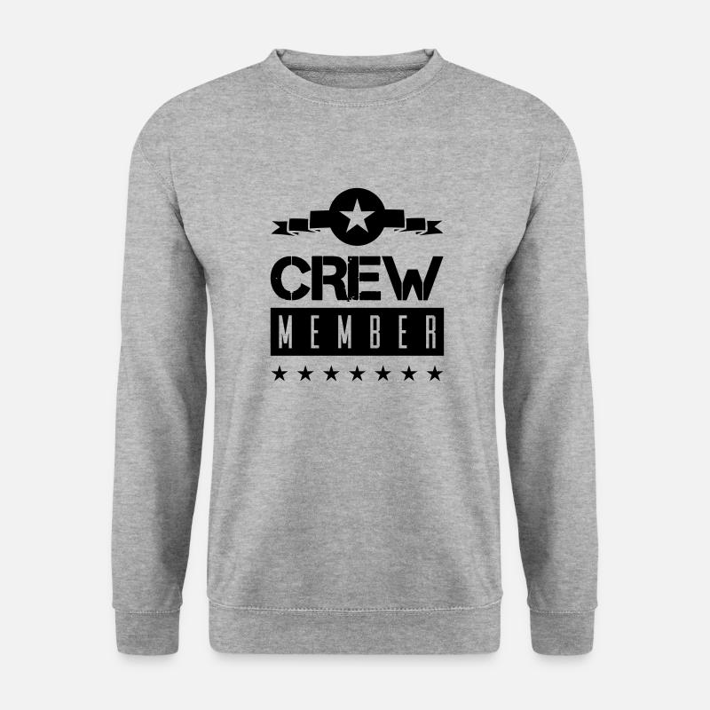 Membre d’équipage - Sweat-shirt Unisexe - gris chiné