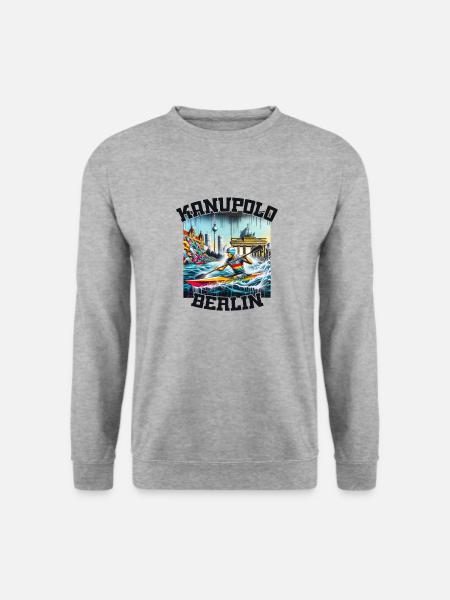 Canoe Polo Berlin Graffiti - Unisex Sweatshirt - salt & pepper