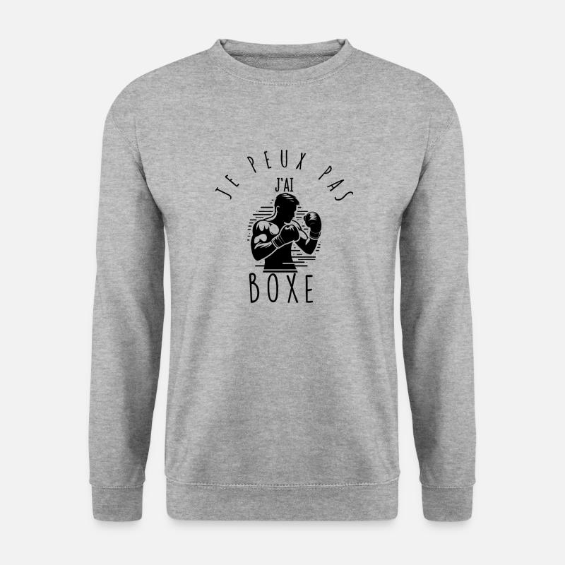 I can't, I boxed. - Unisex Sweatshirt - salt & pepper