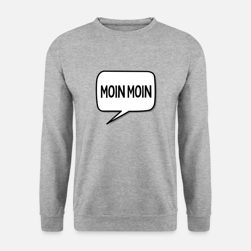 Moin Moin - Unisex Sweatshirt - salt & pepper
