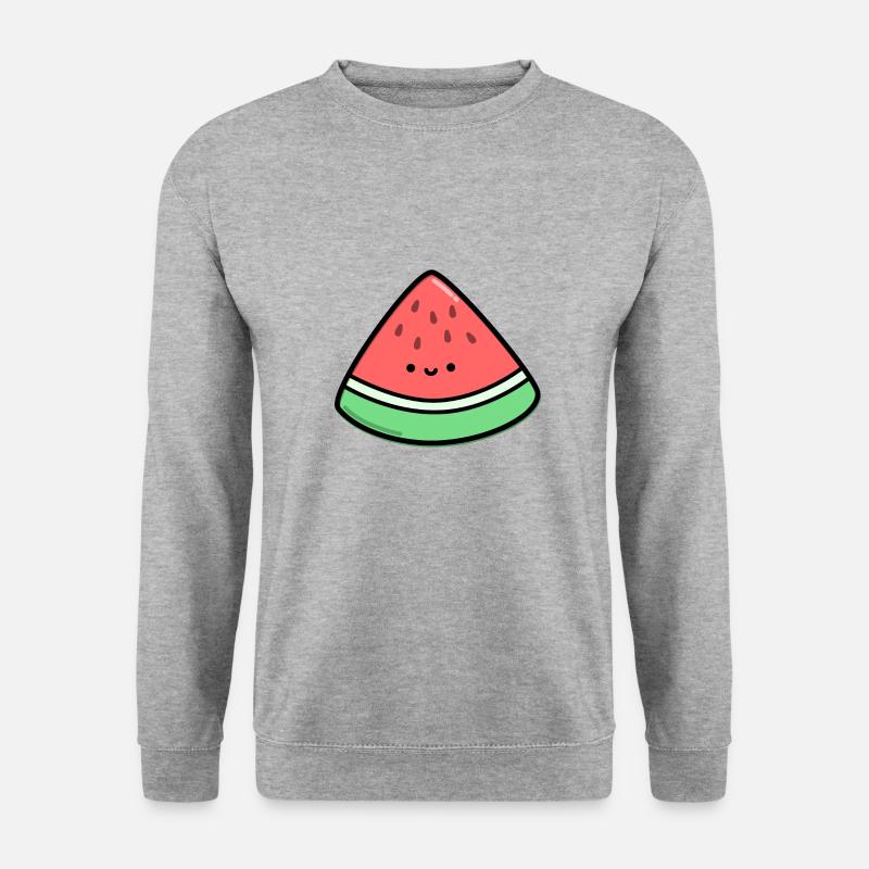 Pastèque - Sweat-shirt Unisexe - gris chiné