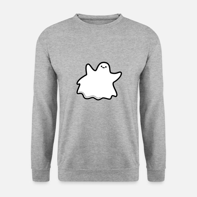 Geist - Unisex Pullover - Weißgrau meliert