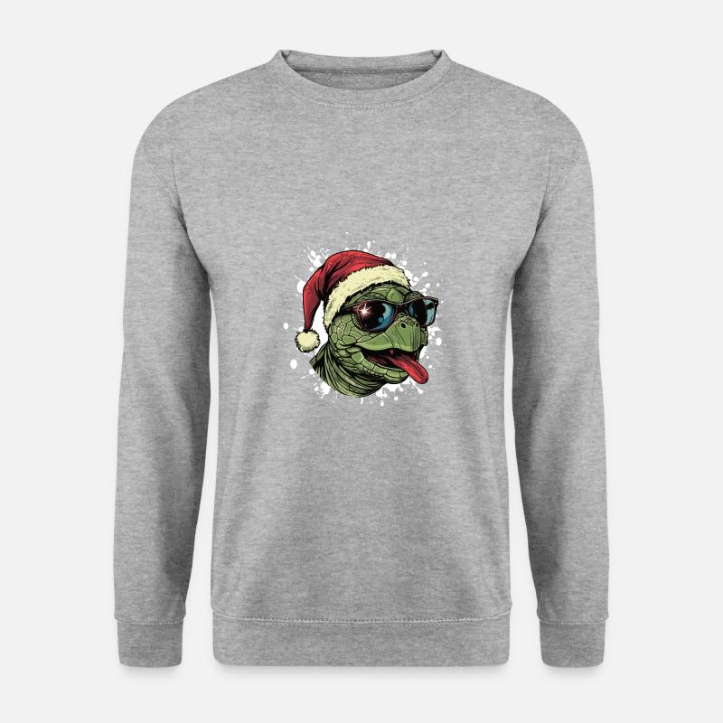 Turtle Christmas Funny - Unisex Sweatshirt - salt & pepper