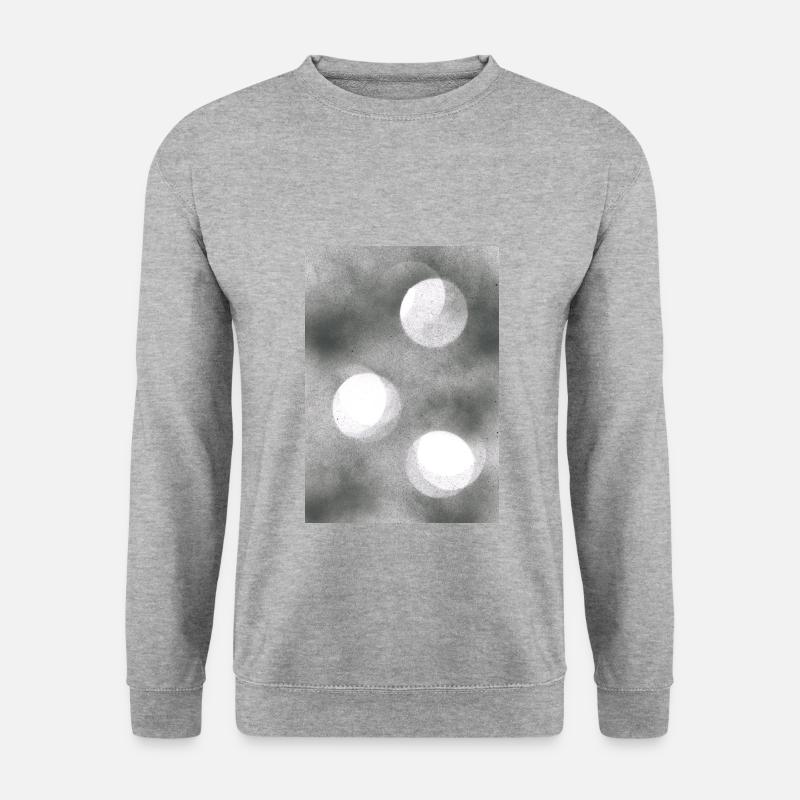 Abstract Circles - 2 - Unisex Sweatshirt - salt & pepper