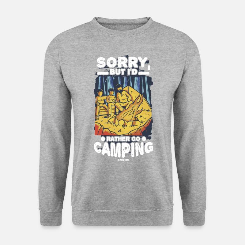 Camping - Unisex Sweatshirt - salt & pepper