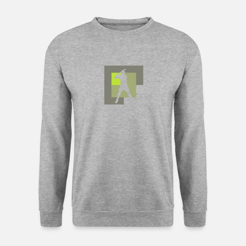 Baseball Baseball Bats Baseballer Batting - Unisex Sweatshirt - salt & pepper