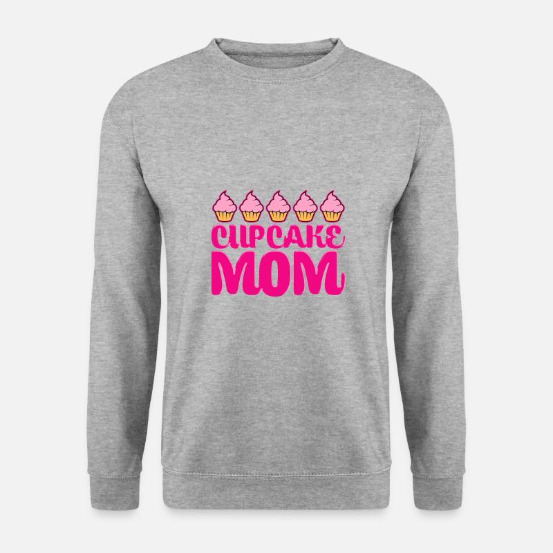 Cuisson de cupcakes aux noix - Sweat-shirt Unisexe - gris chiné