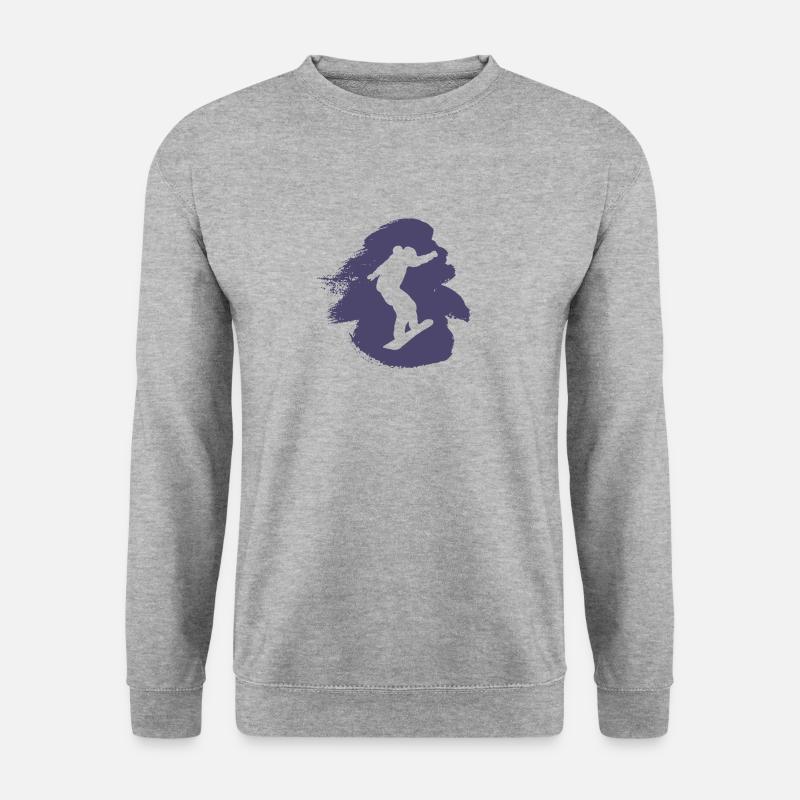 Snowboard Snowboarder Snowboarder - Unisex Sweatshirt - salt & pepper