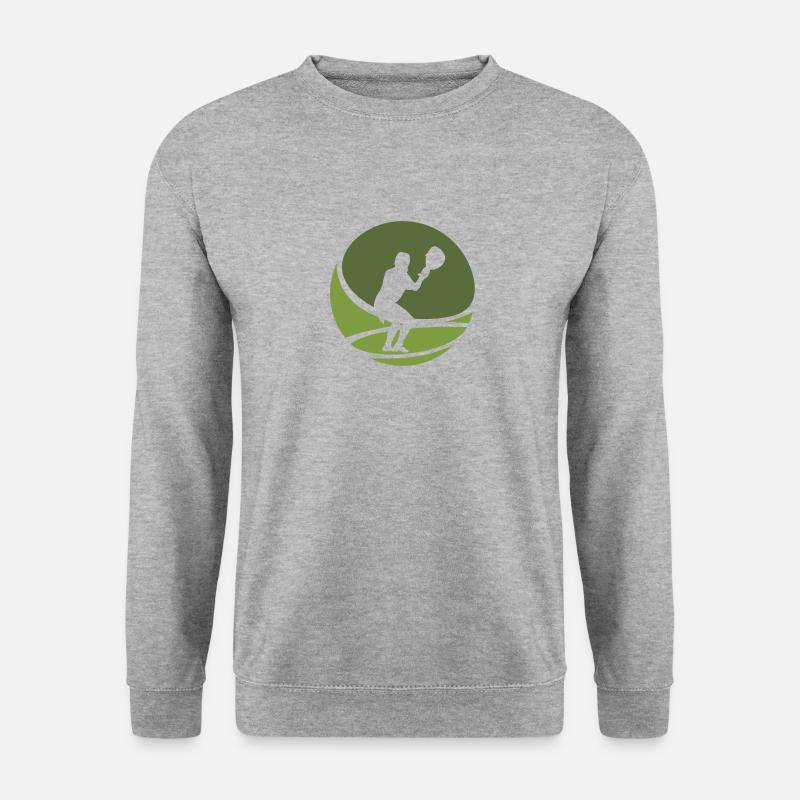 Intercrosse Intercrosse Lacrosseschläger - Unisex Pullover - Weißgrau meliert