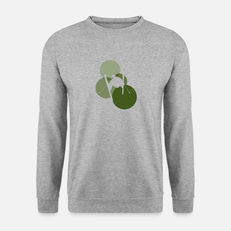 Ski Skiing Schi - Unisex Sweatshirt - salt & pepper