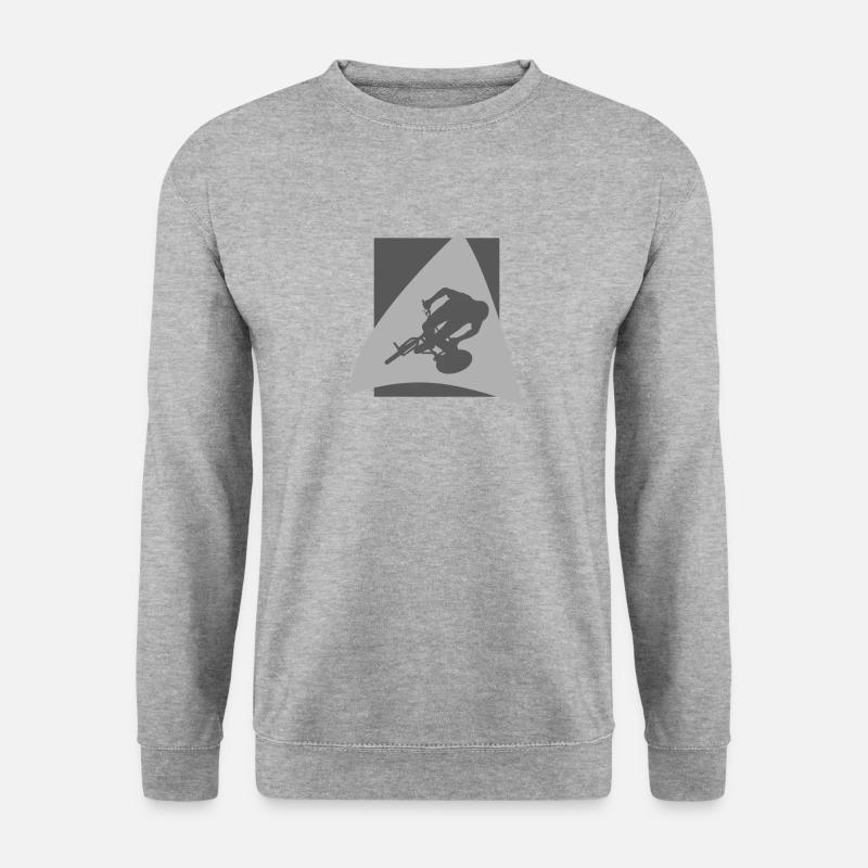 MTB MTB - Unisex Pullover - Weißgrau meliert