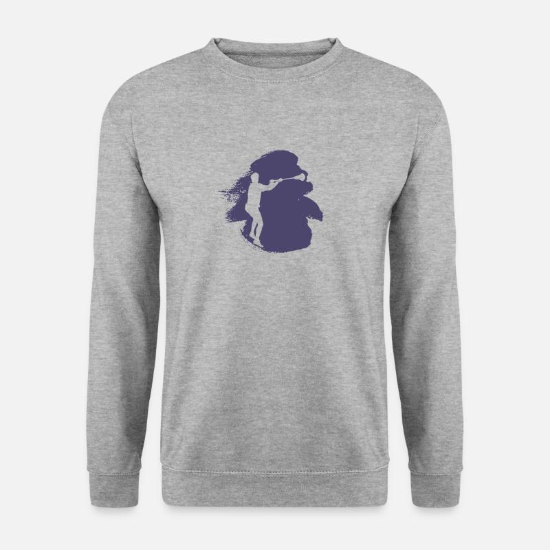 Lacrosse Intercrosse Intercrosse - Unisex Pullover - Weißgrau meliert