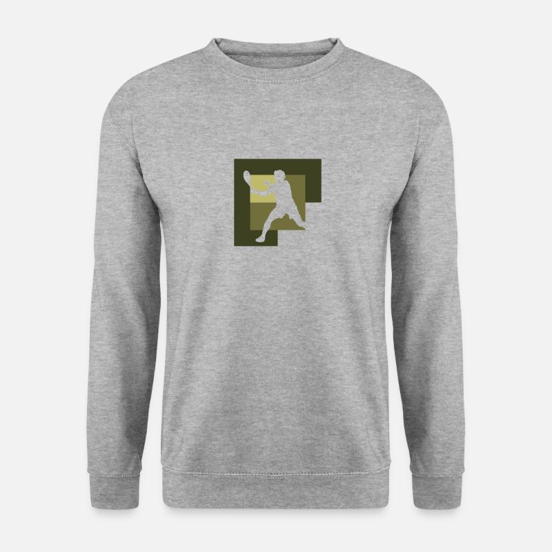 Racket Squash Squash Player - Unisex Sweatshirt - salt & pepper