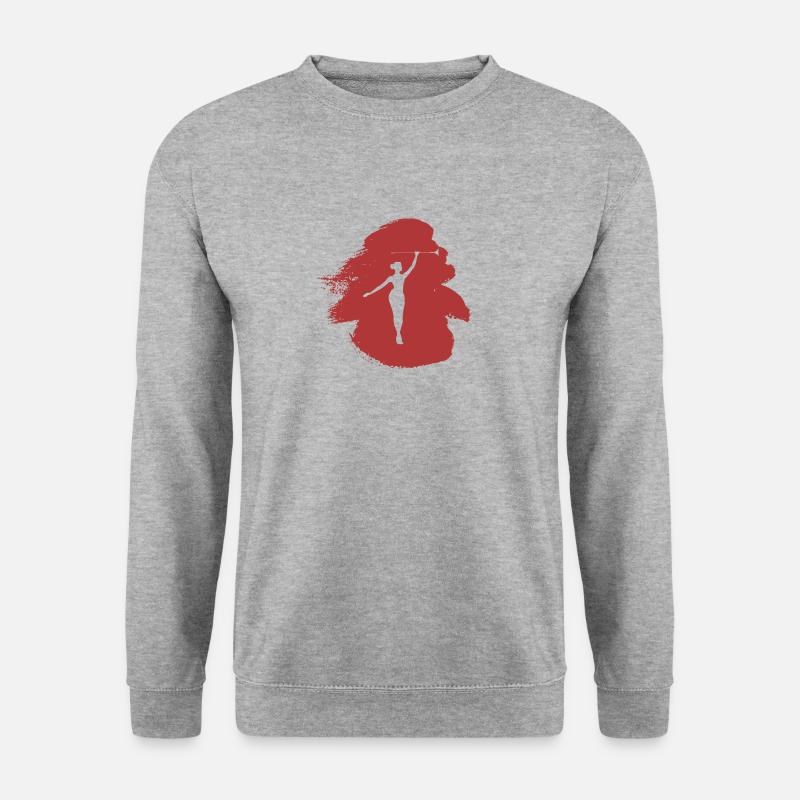 Gymnastik Tanzen Tanzen - Unisex Pullover - Weißgrau meliert