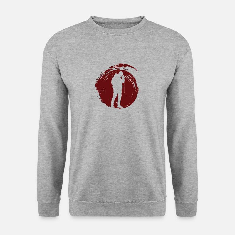Djing Djing Beatbox - Unisex Pullover - Weißgrau meliert