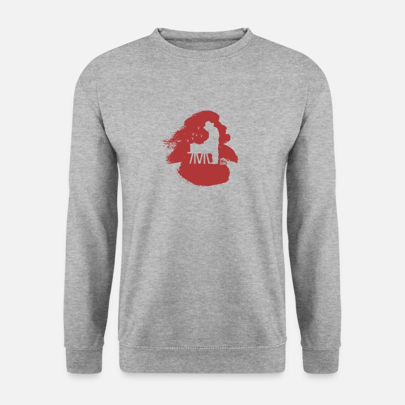 Beekeeping Bienen Biene - Unisex Pullover - Weißgrau meliert