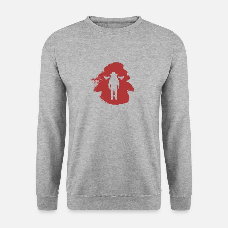 Beekeeping Imker Honigbiene - Unisex Pullover - Weißgrau meliert