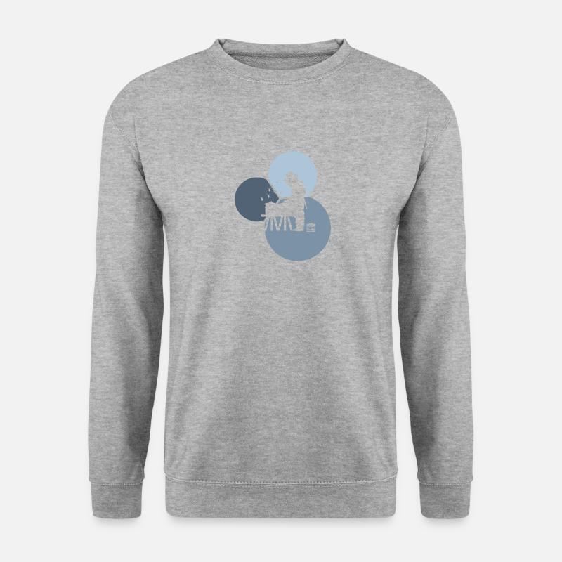 Bee Nectar Honeycomb - Unisex Sweatshirt - salt & pepper