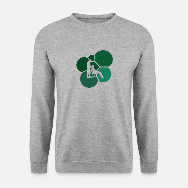 Chiropractic Chiropractor Chiropractic - Unisex Sweatshirt - salt & pepper