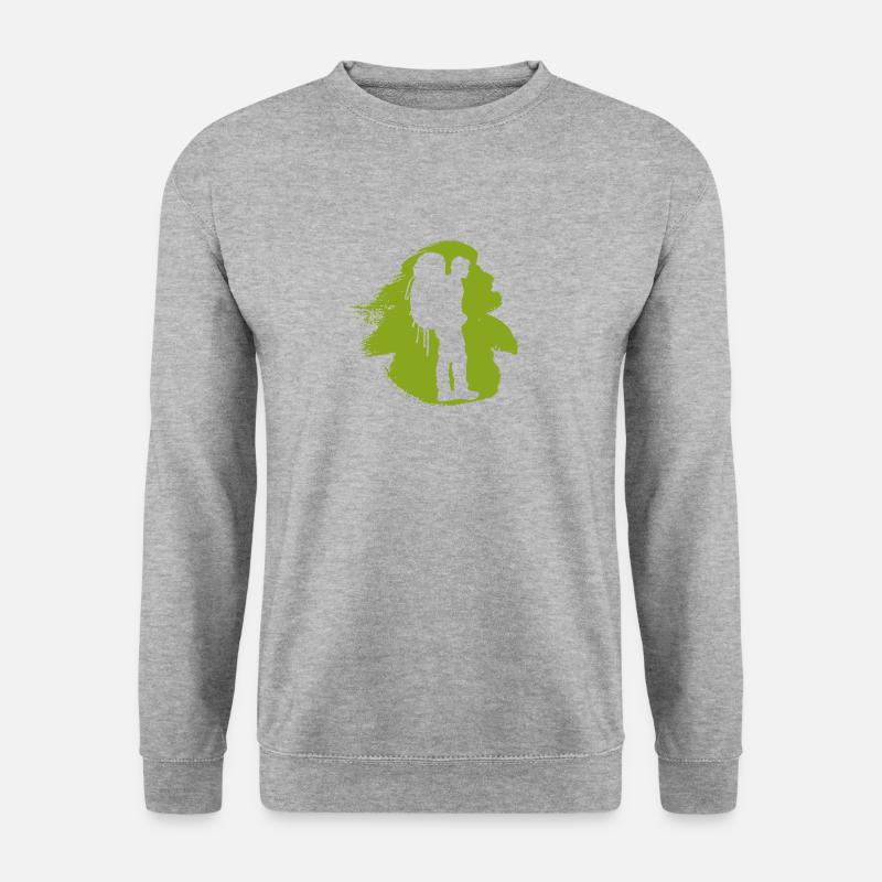 Backpack Backpacking Backpacking - Unisex Sweatshirt - salt & pepper