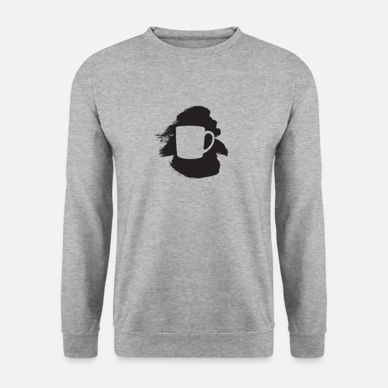 Coffee Bean Caffeine Espresso - Unisex Sweatshirt - salt & pepper
