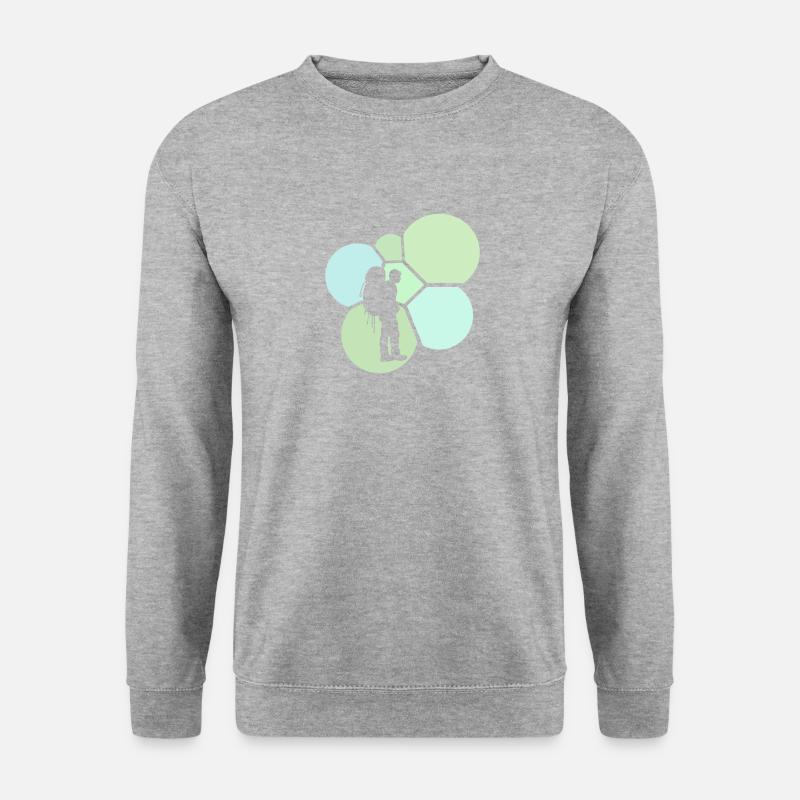 Backpacking Backpacking Pilgrims - Unisex Sweatshirt - salt & pepper