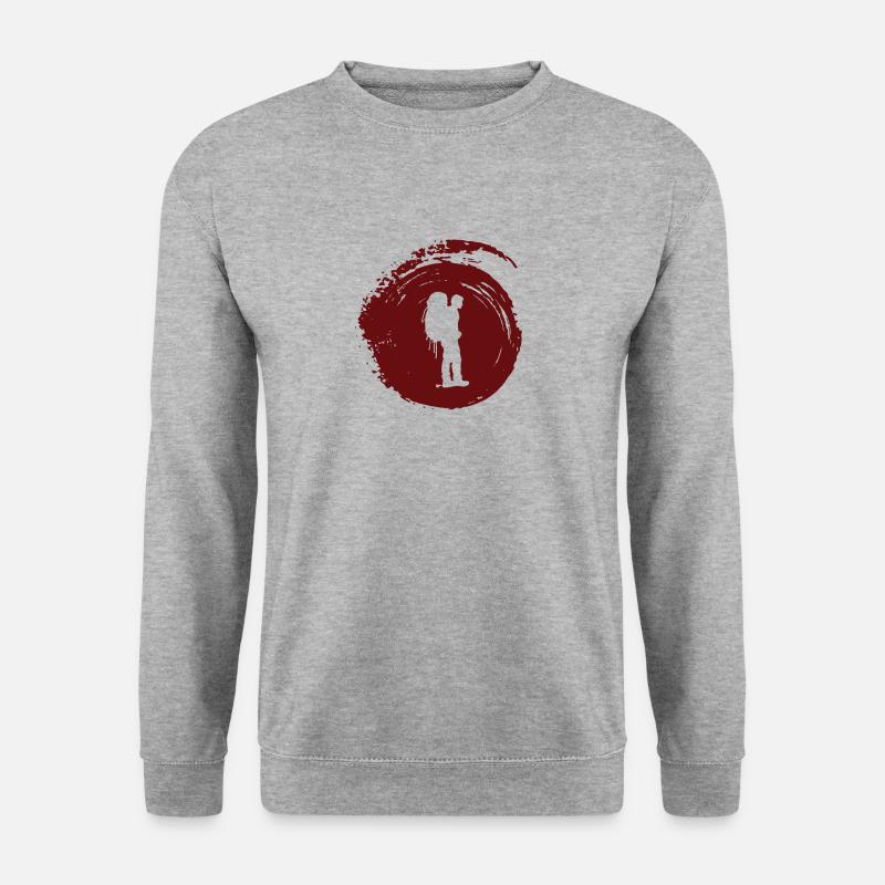 Backpack Hiking Backpack - Unisex Sweatshirt - salt & pepper