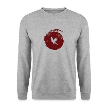 Parrot Cockatoos Bird - Unisex Sweatshirt - salt & pepper - Front - Alina (178cm) & Michal (187cm)