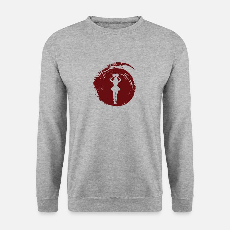 Cheerleading Cheerleader Cheerleading - Unisex Pullover - Weißgrau meliert