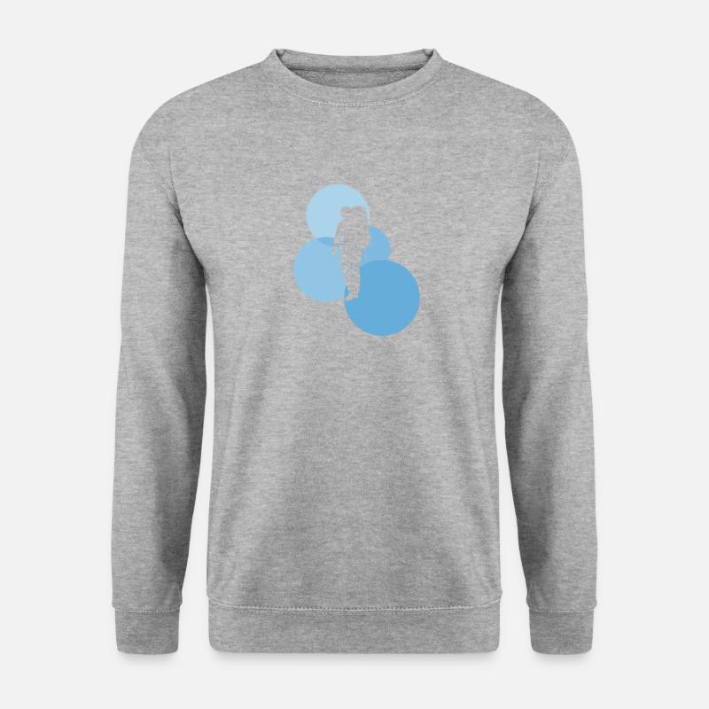 Backpacking Hike Backpacker - Unisex Sweatshirt - salt & pepper