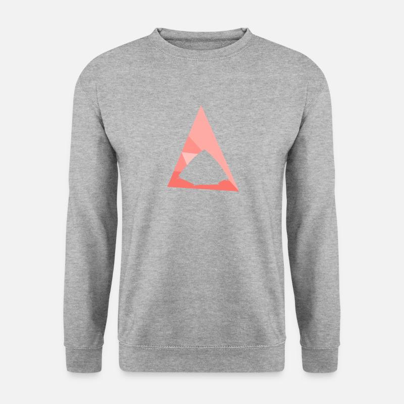 Camping Camper Zelte - Unisex Pullover - Weißgrau meliert