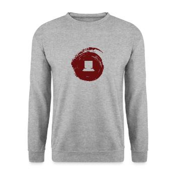 Ordinateur PC Gamer - Sweat-shirt Unisexe - gris chiné - Devant - Alina (178cm) & Michal (187cm)
