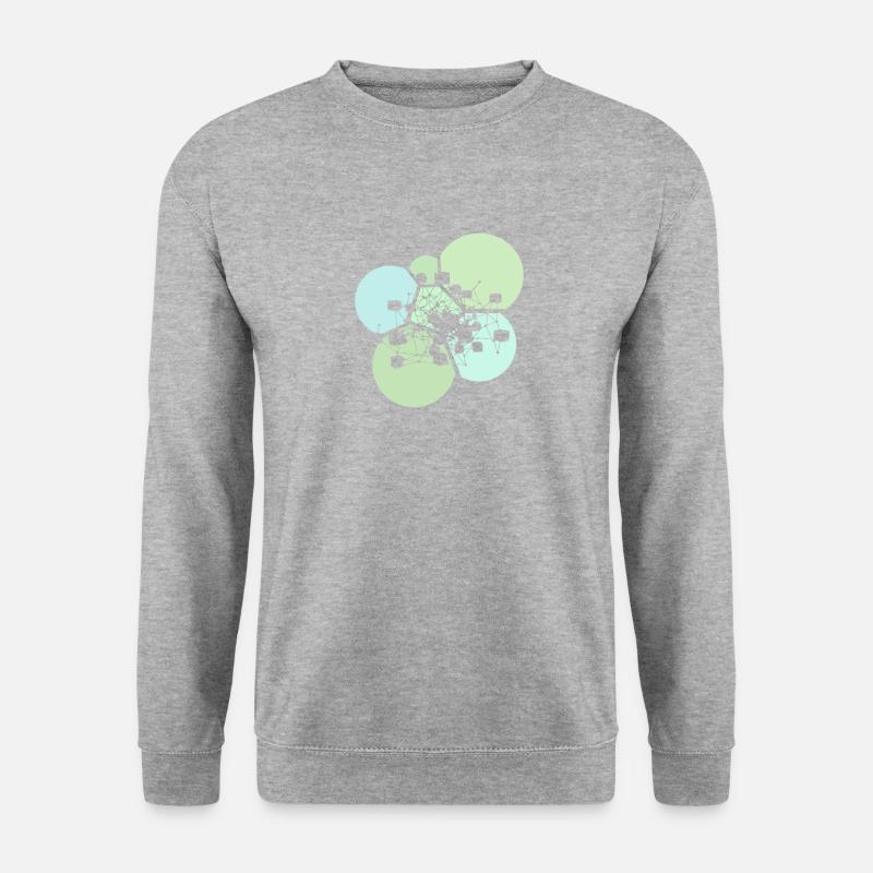 Kryptowährung Cryptowährung Cryptocurrency - Unisex Pullover - Weißgrau meliert