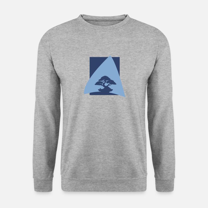Tree, Tree, Tree, Japanese Art - Unisex Sweatshirt - salt & pepper
