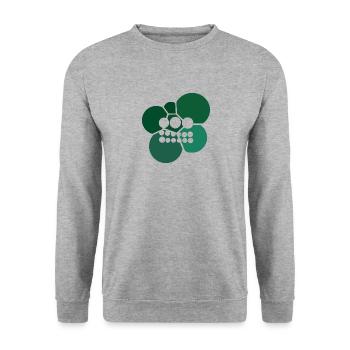 Numismatique Coin Science Coin Science - Sweat-shirt Unisexe - gris chiné - Devant - Alina (178cm) & Michal (187cm)