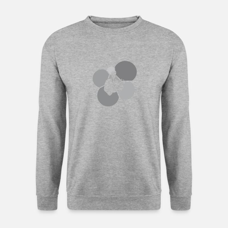 Gericht Anwalt - Unisex Pullover - Weißgrau meliert