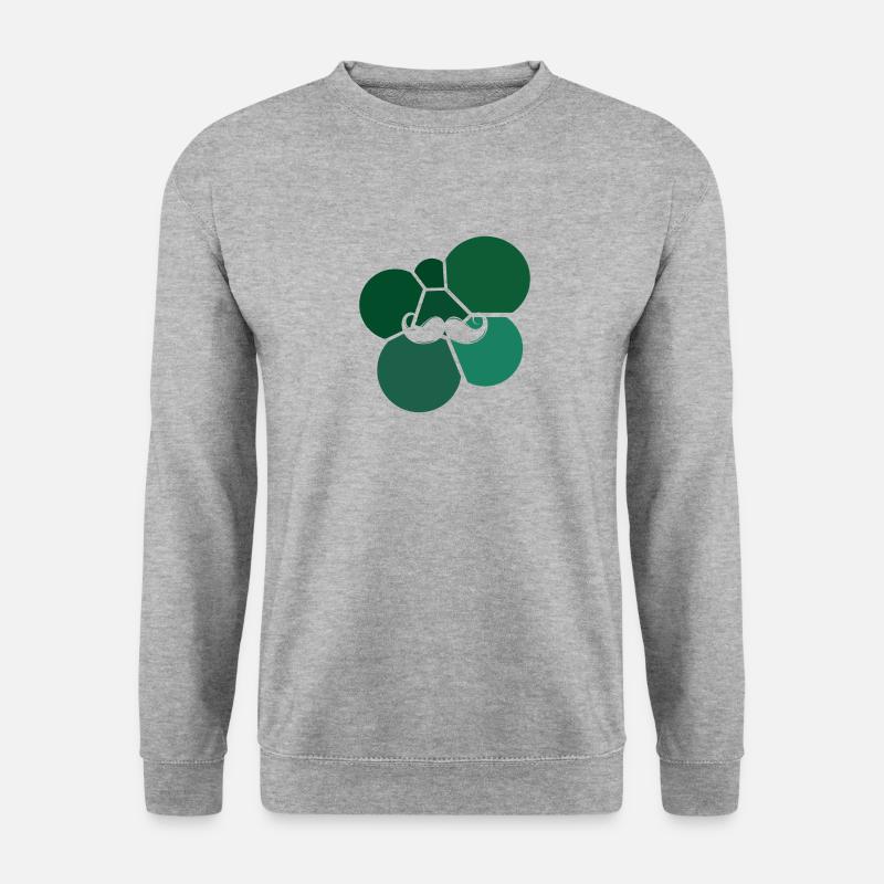 Beard November Mustache - Unisex Sweatshirt - salt & pepper