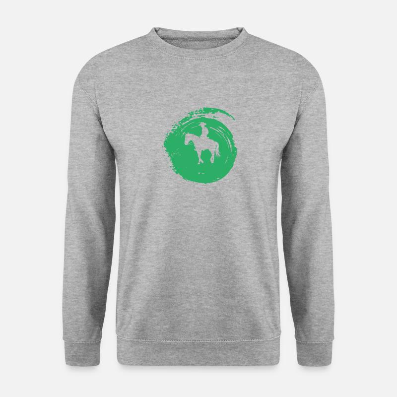 Western Saddle Ranch - Unisex Sweatshirt - salt & pepper