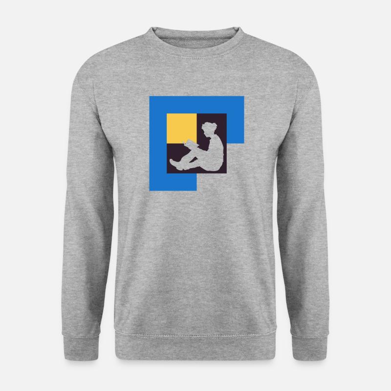 Read Author - Unisex Sweatshirt - salt & pepper
