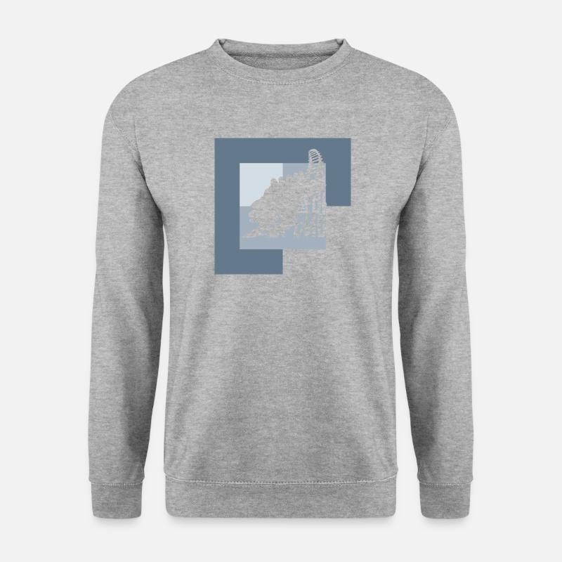 Ferris wheel roller coaster - Unisex Sweatshirt - salt & pepper