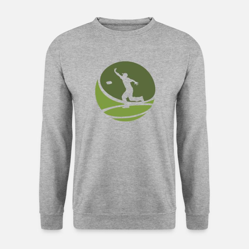 Cornhole Turnier - Unisex Pullover - Weißgrau meliert