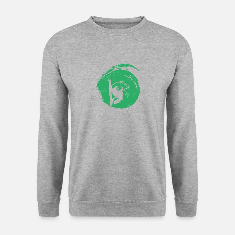 Faul Chill - Unisex Pullover - Weißgrau meliert