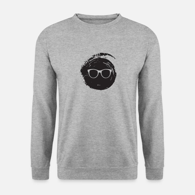Buch Lesen - Unisex Pullover - Weißgrau meliert