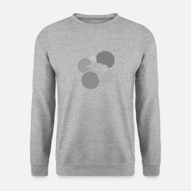 Wingsuit Base Jumping - Unisex Pullover - Weißgrau meliert