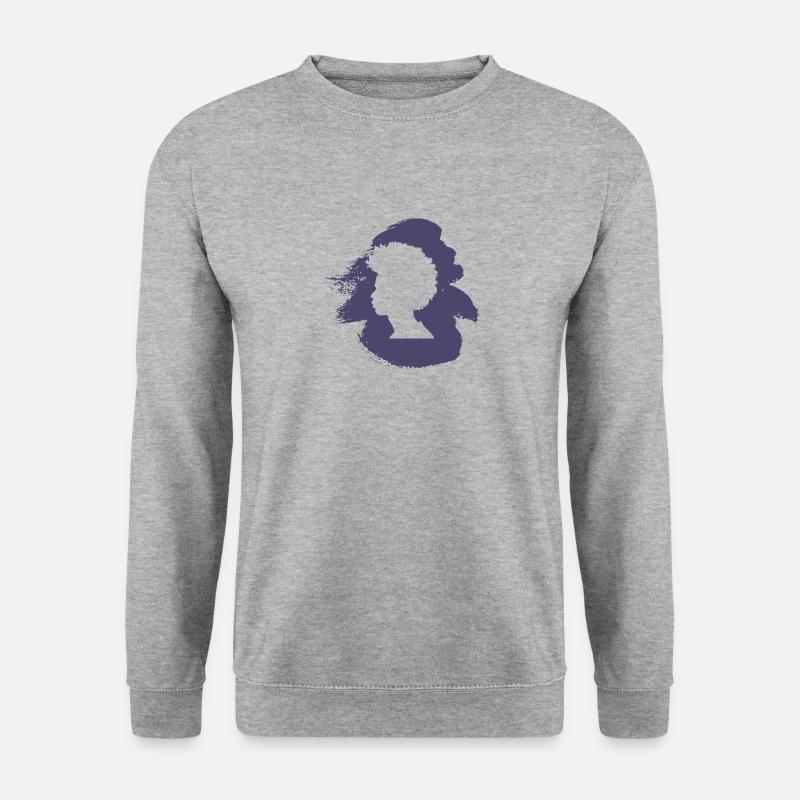 Groove - Unisex Pullover - Weißgrau meliert