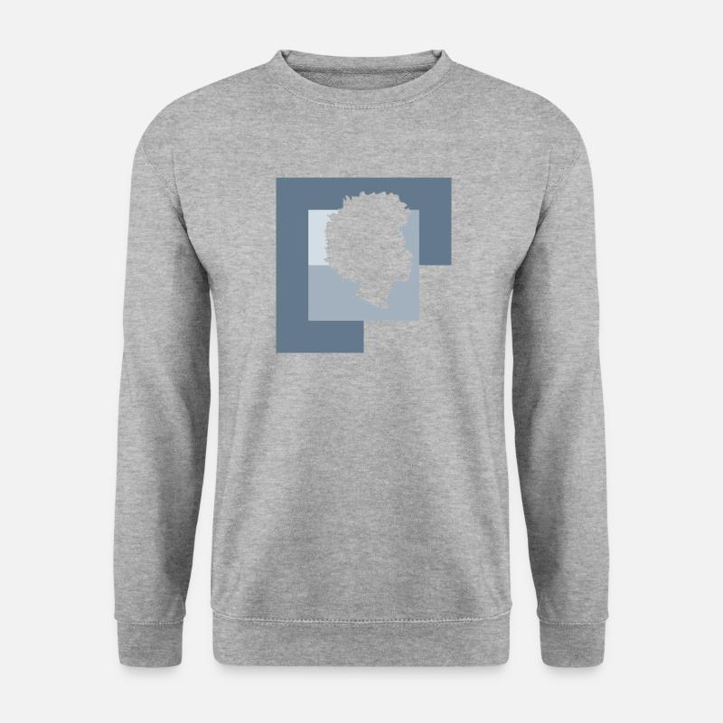 Soul Afro - Unisex Pullover - Weißgrau meliert
