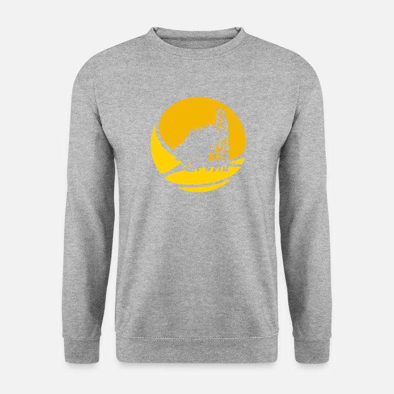 Rummel Kirmes - Unisex Pullover - Weißgrau meliert